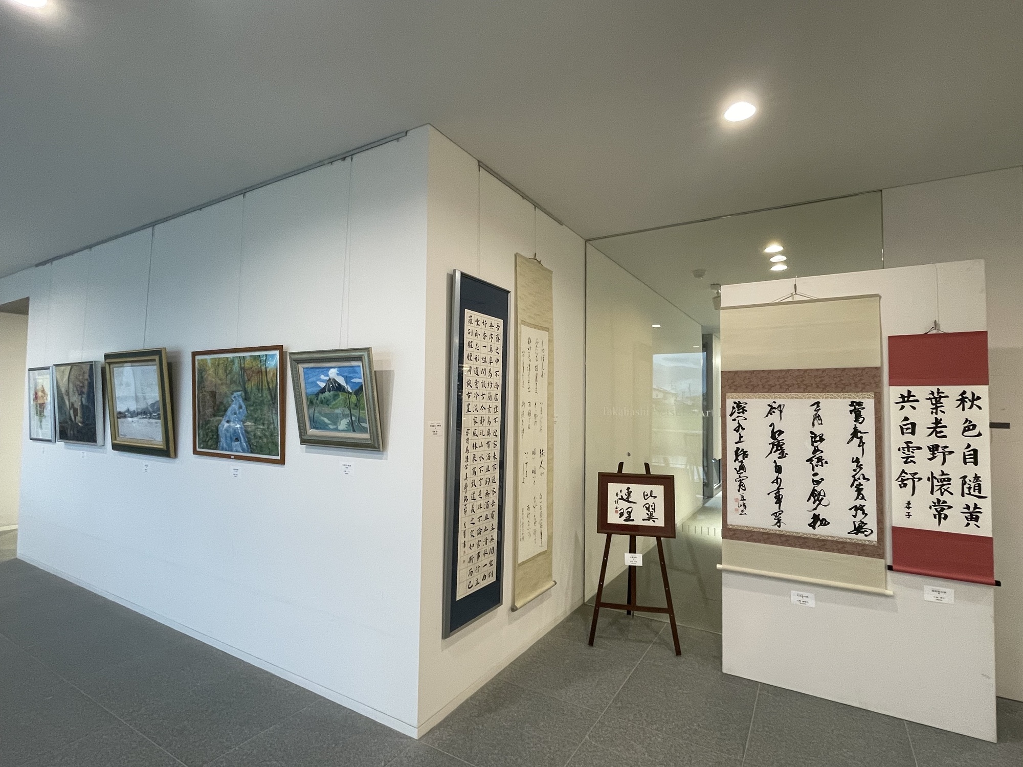 展示の様子
